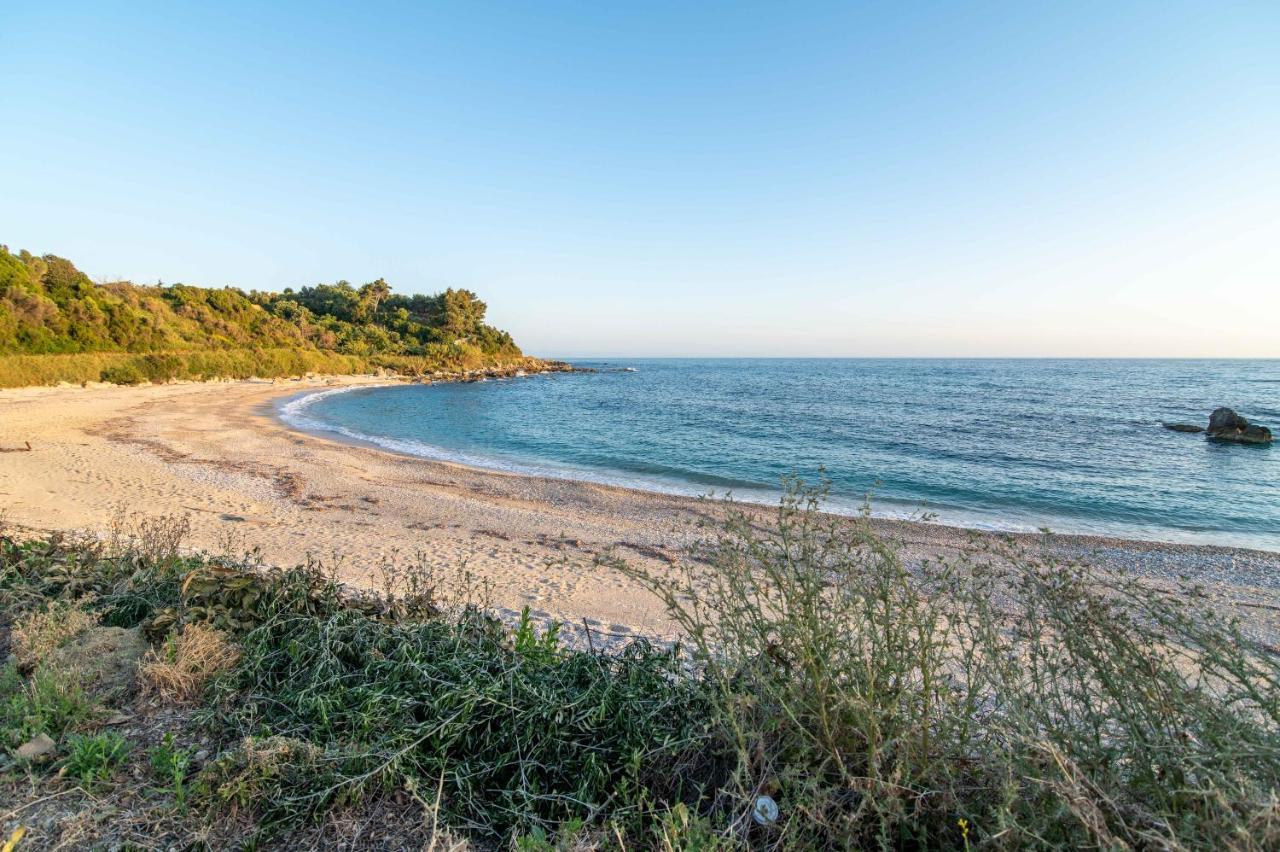 The Happiness Of Vangelis Paralia Vrachou Exterior foto
